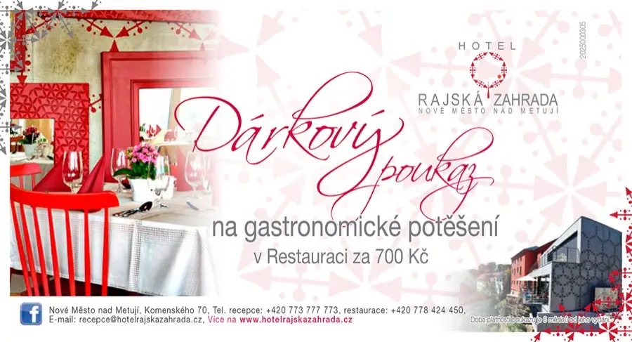 RESTAURANT voucher — CZK 700