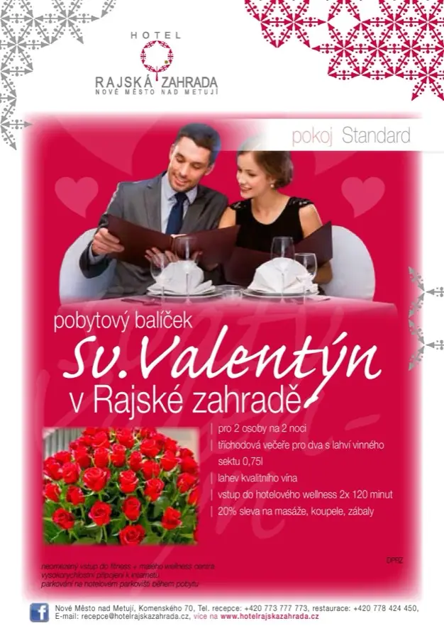 Svatý Valentýn - pokoj STANDARD